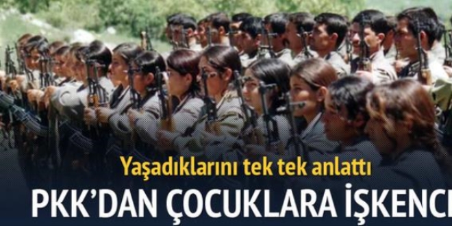 PKK'dan çocuklara hücrede işkence