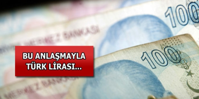 AB ile anlaşma Türk Lirası'nı güçlendiriyor