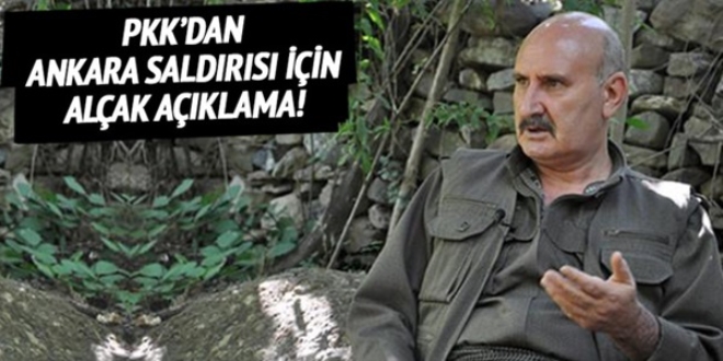 PKK'dan Ankara saldrs iin alak aklama