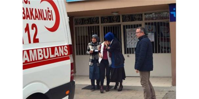 YGS'ye giren kız öğrenci fenalık geçirdi