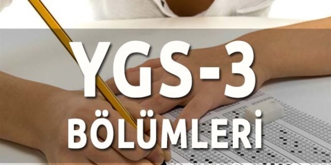 YGS-3 puan nedir? YGS 3 puan ile tercih edilebilecek blmler!