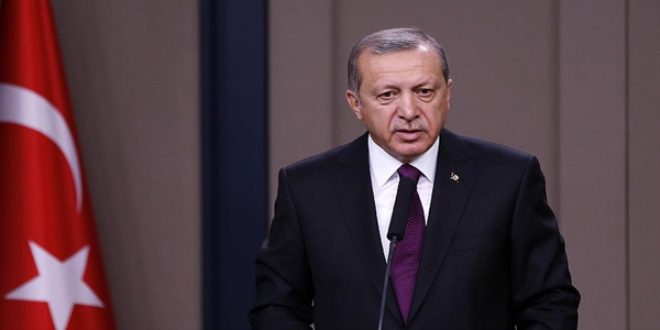 Erdoğan'dan şehit ailesine taziye telgrafı