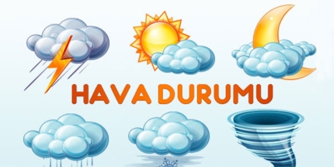 Meteoroloji'den günlük hava tahmini-haritalı