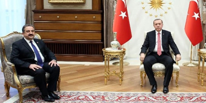 Erdoğan, Sayıştay Başkanı Akyel'i kabul etti