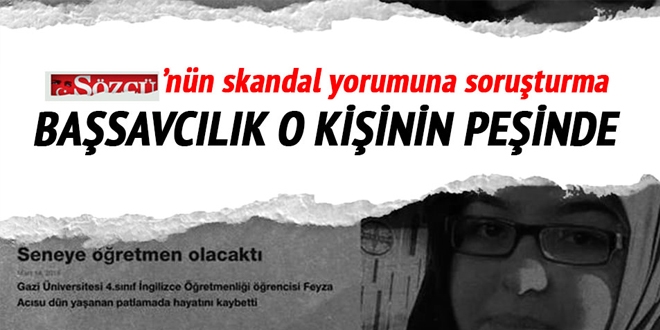 Başsavcılık, o çirkin yorumcunun peşine düştü