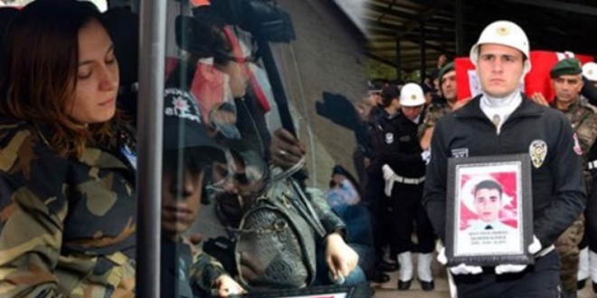 Şehit polis Durmuş'un cenazesi toprağa verildi