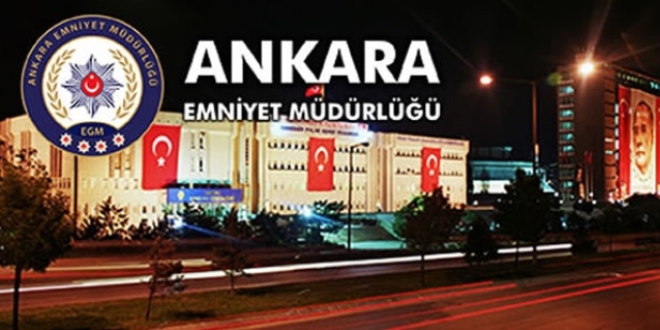 Ankara'da baz emniyet grevlilerine soruturma
