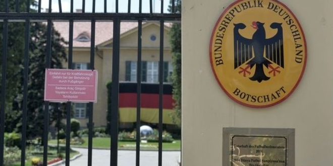 Almanya'nın Ankara Büyükelçiliği kapatıldı