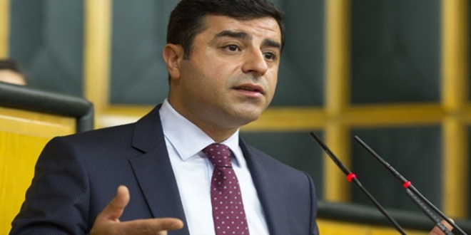 Demirtaş'a 'Cumhurbaşkanı'na hakaretten' fezleke