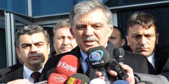 Gül: Milletçe kenetlenmeli ve görevlilere yardımcı olunmalı