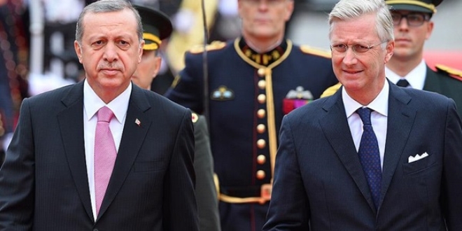 Erdoğan'dan Belçika Kralı Philippe'e taziye telefonu