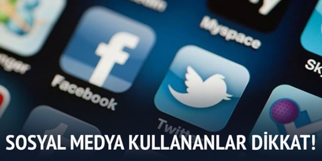 'Yanl sosyal medya paylamlar terre hizmet eder'