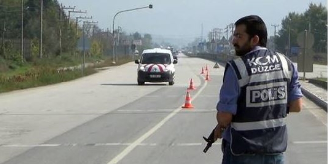 Düzce'de 'Canlı bomba yakalandı' iddiaları asılsız çıktı