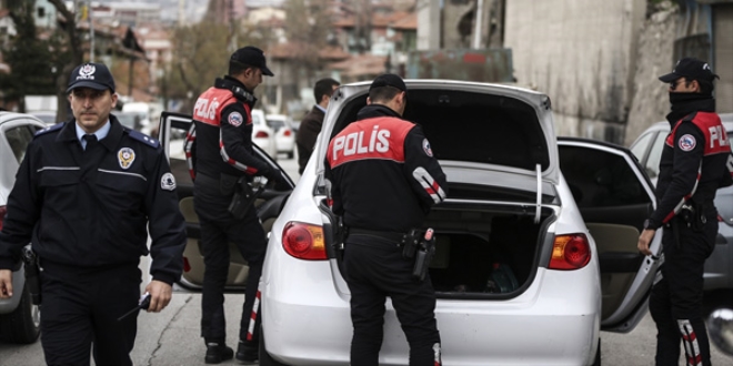 Ankara'da bin polisin katld asayi uygulamas