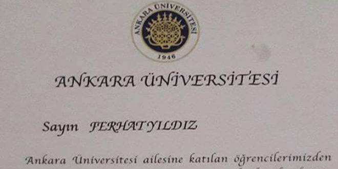 Rekt�rden ��retmenlere 'te�ekk�r' mektubu