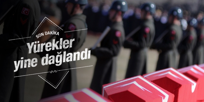 Nusaybin'de üç asker şehit, 9 asker yaralı