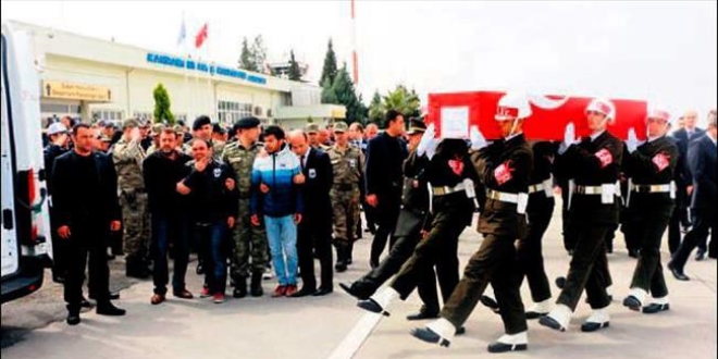 Karakol şehitlerine son görev