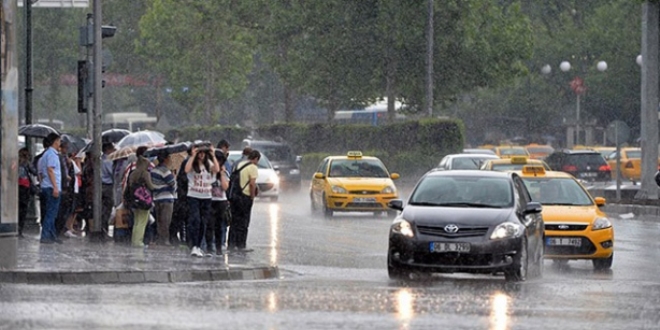 Meteorolojiden sağanak yağış uyarısı