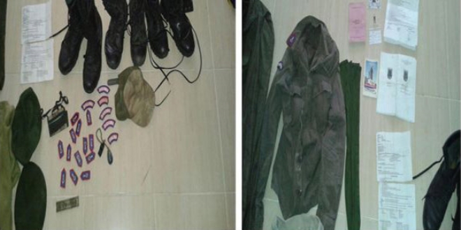 Teröristler asker kıyafeti ile eylem yapacaktı!