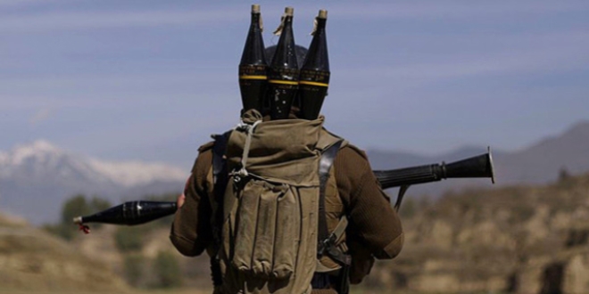 Şırnak'ta PKK'lı teröristlerden roketatarlı saldırı!