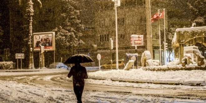 Meteoroloji'den yamur ve kar uyars