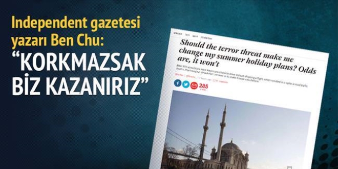 Teröristlerin psikolojik savaş oyununa gelmeyin
