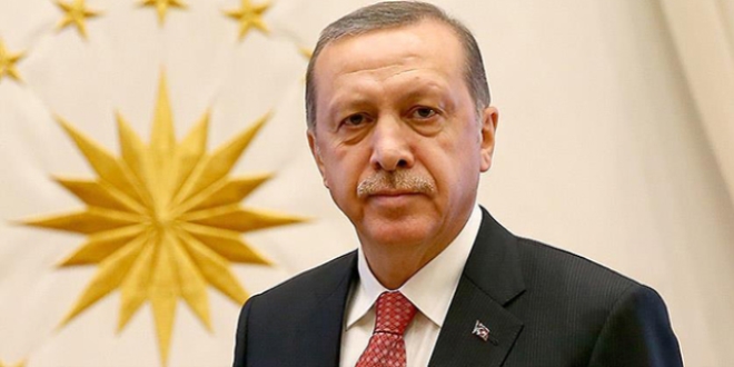Erdoğan'dan şehit ailelerine başsağlığı telgrafı