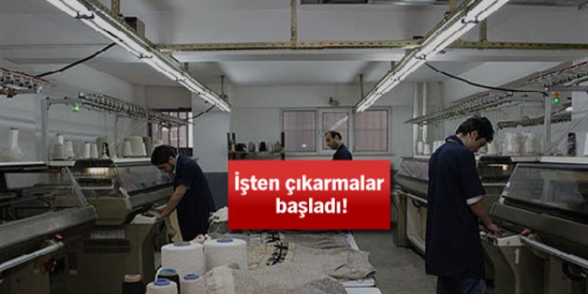 Giyim Sanayicileri Derneği: İşten çıkarmaların var