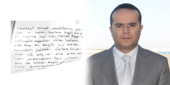 Kaymakamı, FETÖ intihara sürüklemiş