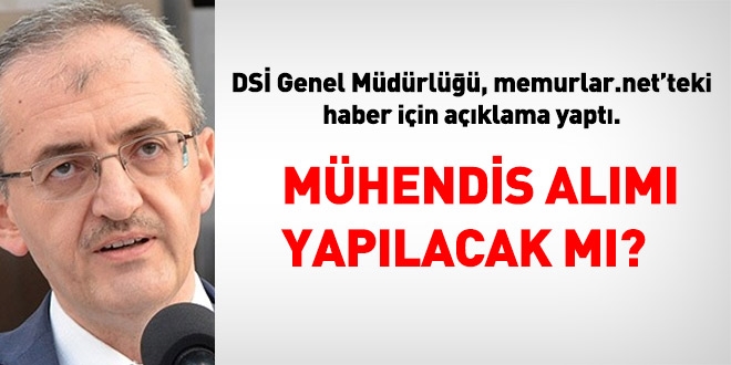 DS: 2016/1 KPSS tercihleri iin 98 mhendis kadrosunu DPB'ye bildirdik