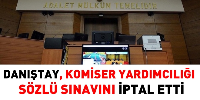 Emniyette 3500 kişinin sınavı iptal edildi