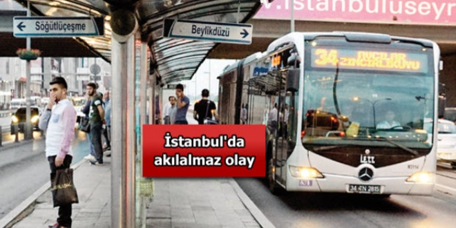 stanbul'da metrobsten binen i adam 2 milyon lirasn kaptrd