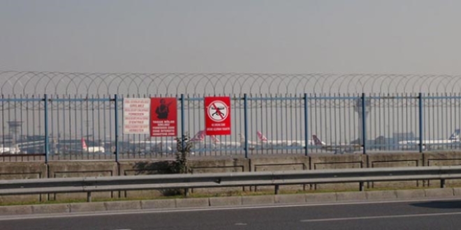 Atatürk havalimanı'ında yine drone alarmı!