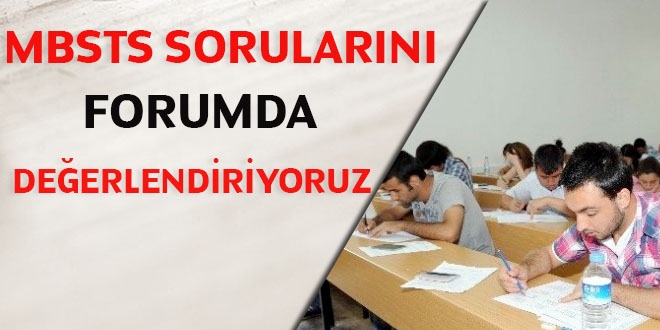 MBSTS sorularını değerlendiriyoruz