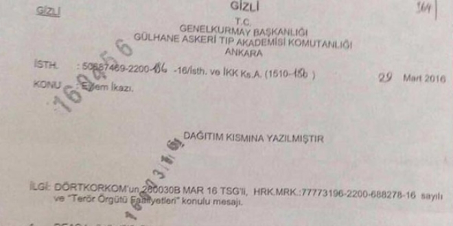 Sosyal medyada hızla yayınlan GATA belgesi sahte