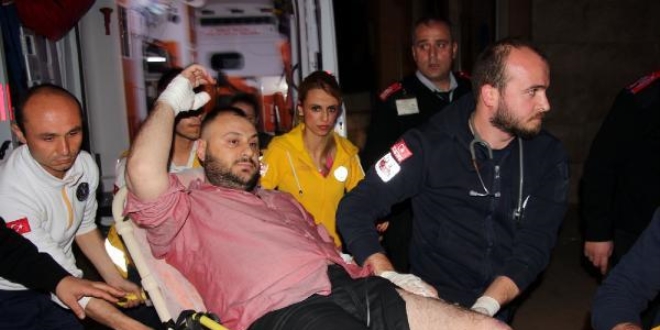 Silahlı kavga ihbarına gitti, yaralanan eşi çıktı