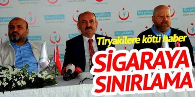 Açık havada sigaraya sınırlama