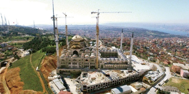 Çamlıca Camii 1 Temmuz'da ibadete açılıyor