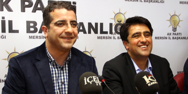 AK Parti Mersin İl Başkanlığında görev değişimi