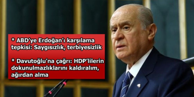Bahçeli: Paralel kurutulmalıdır