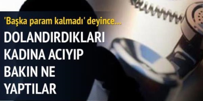 Doland�rd�klar� kad�na 100 lira har�l�k verdiler