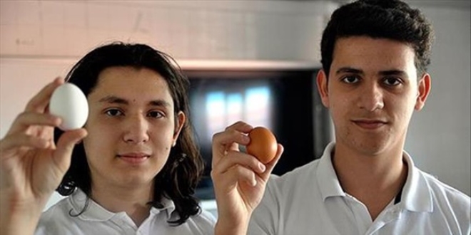Öğrenciler yumurtanın raf ömrünü uzatan proje hazırladı