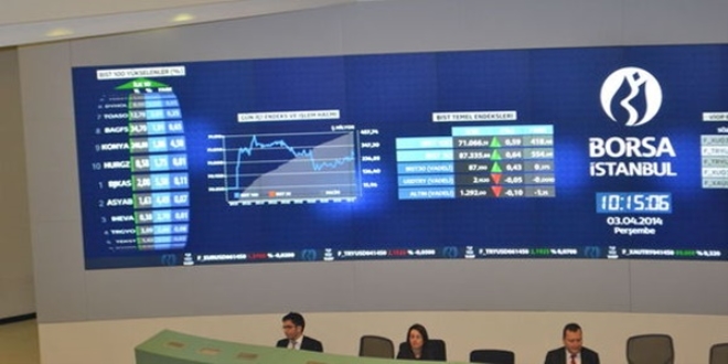 Borsa günü yükselişle tamamladı