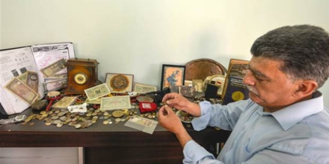 Vanl� koleksiyoner 500 y�ll�k paray� m�zeye �cretsiz verecek