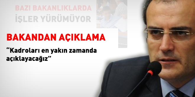 Kültür Bakanı: Kadroları en yakın zamanda açıklayacağız