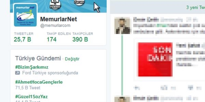 "#AhmetHocaGençlerle" etiketi Twitter'da yoğun ilgi gördü