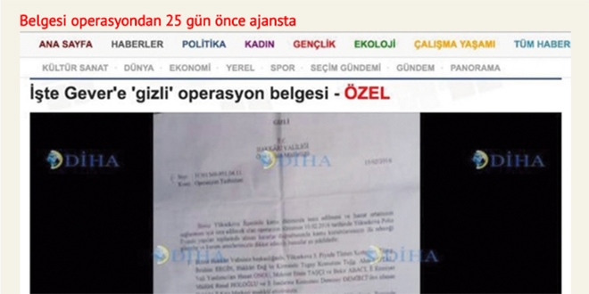 Yüksekova operasyonunu kim sızdırdı?