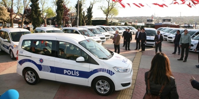 Beyoğlu polisine 24 yeni araç
