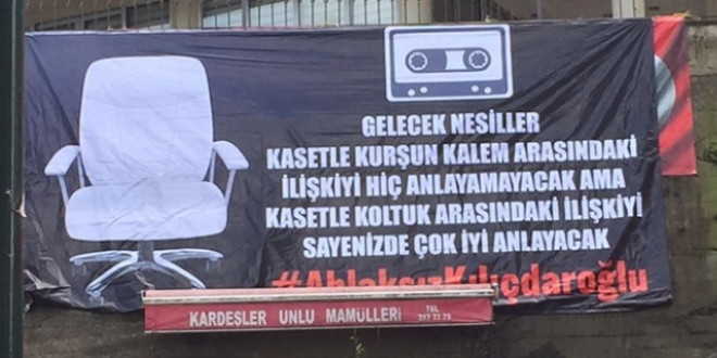 Kılıçdaroğlu'na Rize'de pankartlı protesto