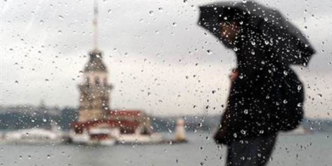 İstanbul yarın yağışlı havanın etkisine girecek